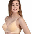 Women Beige Full Coverage Lightly Padded Bra