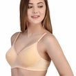 Women Beige Full Coverage Lightly Padded Bra