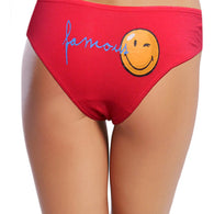 Women's Smiley World Cotton Comfort Bikini Panty PK Of 2