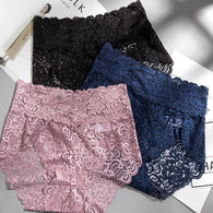 Women's  Beautiful Lace Panties Pack (of 3)