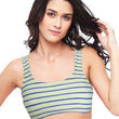 Women's Double Stripes Cute Fantasie Sports Bra