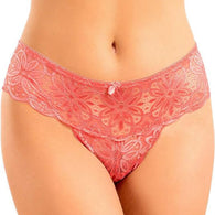 Women’s Intimates Lace Thong Set - 4 in a Pack