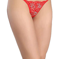 Women's Lace G-String Set - Pack of 4