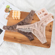 Sheer Lace Thong Panties Pack ( of 2)