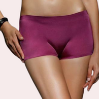 Women's Seamless Ice Silk Boyshorts Panties (4pcs)