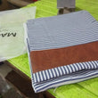 Pillow Covers, leather & cotton Cushion Covers (20 × 20 Inch / 1 Pair / 2 Pc)