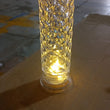 Rose Candles for Home Decoration, Crystal Candle Lights