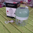 Wireless USB Rechargeable Mini Electric Garlic Machine / Chopper (250Ml)