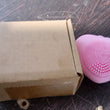 Silicone exfoliating face brush in heart shape for women’s skin care