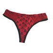 Seductive Soft Red And Pink Thong Panties Set Of 2