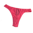 Seductive Soft Red And Pink Thong Panties Set Of 2