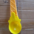 Ice Cream Spoons 2pcs Plastic Water Melon Scoopers with Trigger Dipper and Adults for Summer Party Ice Cream Scoop, Food Serving Spoon Kitchen Tools Ice Cream Digging Spoon Household Spoons Cupcake Spoons Aps Fruit Ball Player (2 Pc)