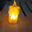 Simple Candles for Home Decoration, Crystal Candle Lights