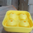 Ice Trays for Freezer Whiskey Ice Cube Plastic Ball Maker Mold Sphere Mould 4 Holes New Ice Balls Party Brick Round Tray Bar Tool ice for Whiskey