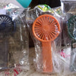 17731 Portable Small Electric Fan Handheld, USB Rechargeable Mini Student Handheld Class Personal Fan (1 Pc / Mix Color Design)