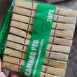 Heavy Duty Bamboo Wooden Cloth Clips / Pegs (20 Pcs Set)