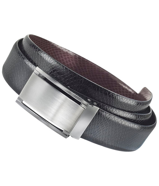 Black & Brown Leather Reversible Formal Belt