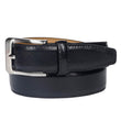 Leather Plus Black Formal Single Belt For Men