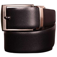 Black Formal Reversible Belt For Men