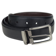 Black and Brown Formal Reversible Belt for Men