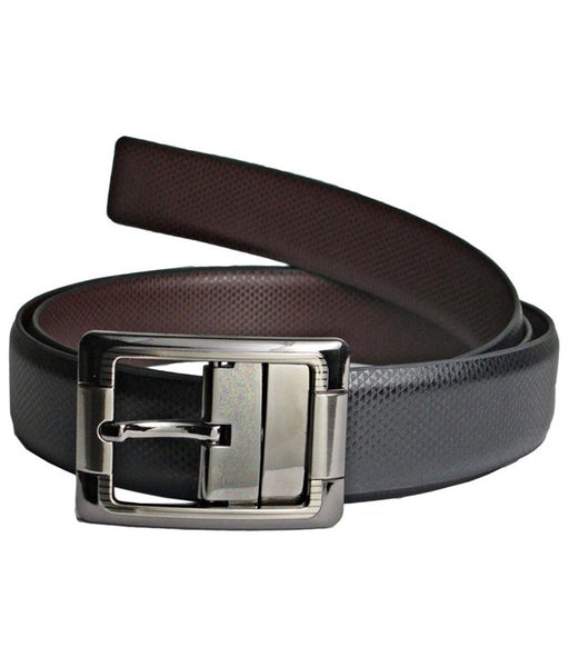 Leather Reversible Belt For Mens