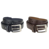 Black Italian Leather Belt