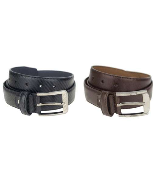 Black Italian Leather Belt