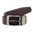 Classy Men's Black and Brown Belts Combo