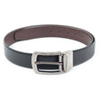 Black & Brown Leather Belt For Men Pack Of 2