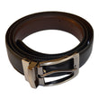 BLACK IMPORTED MATERIAL BELT