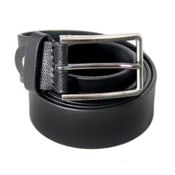 Smart Black Genuine Leather Belt For Men