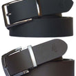 Combo Of 2 Brown & Black Leather Belts