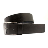 Black Leather Autolock Formal Men's Belt