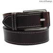 Brown Leather Buckle Belt