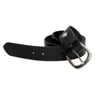 Leather Goods Black Leather Formal Belts