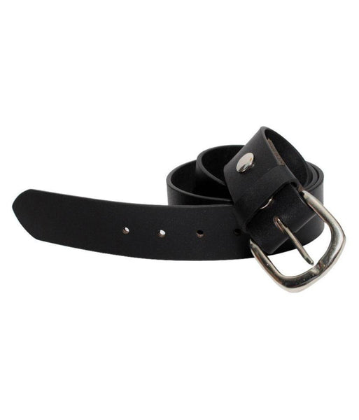 Leather Goods Black Leather Formal Belts