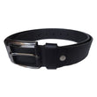 Black Spanish Formal Leather Belt For Men