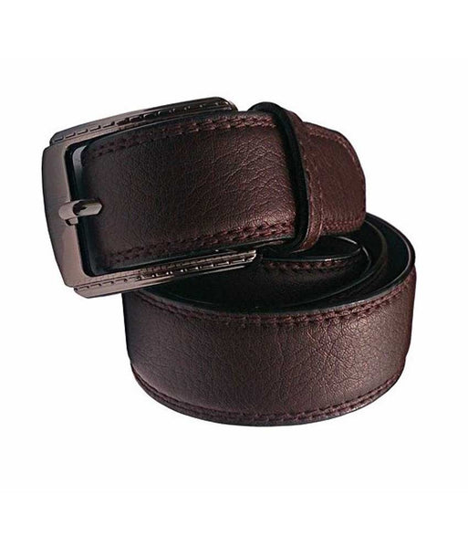 Brown Non Leather Pin Buckle Belt