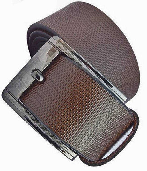 Brown Leather Pin Buckle Belt