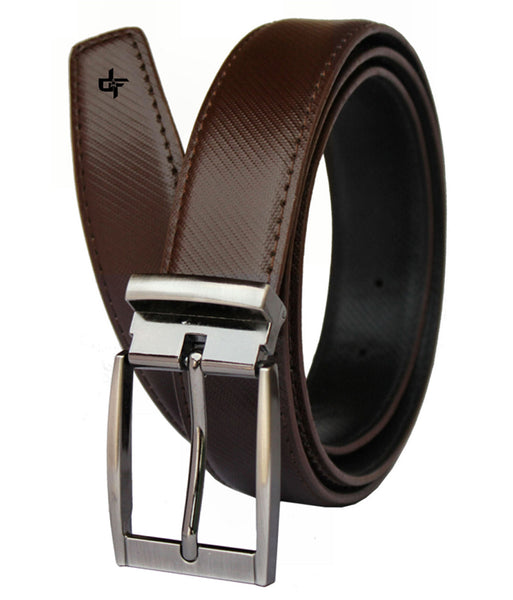 Fashion Black PU Leather Belt for Men