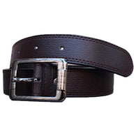 Stylish Brown Solid Belt For Men