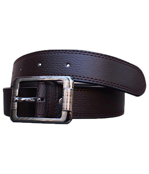 Stylish Brown Solid Belt For Men