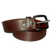 Brown Leather Casual Belt for Men