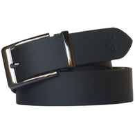 Black Leather Formal Men's Belt