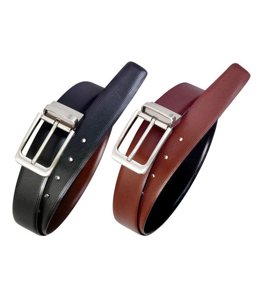 Formal Imported  Leather Belt - Multicolour