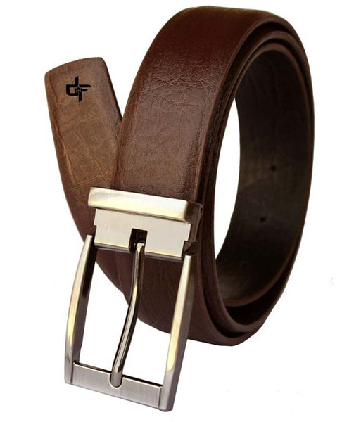 Fashion Brown PU Leather Belt