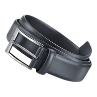 Black Leather Single Casual Pin Buckle Belt For Men