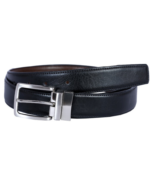 Collection Black Leather Formal Belt For Men