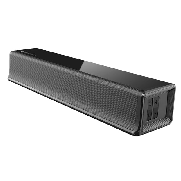 ZEBRONICS JUKE BAR 1500 Wireless portable Mini soundbar,mSD, AUX, LED Indicator 20 W Bluetooth Soundbar  (Black, 2.0 Channel)