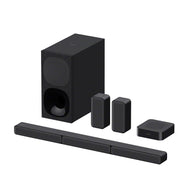 SONY HT-S40R 5.1ch Dolby Audio Home Theatre with Subwoofer & Wireless Rear Speakers 600 W Bluetooth Soundbar  (Black, 5.1 Channel)